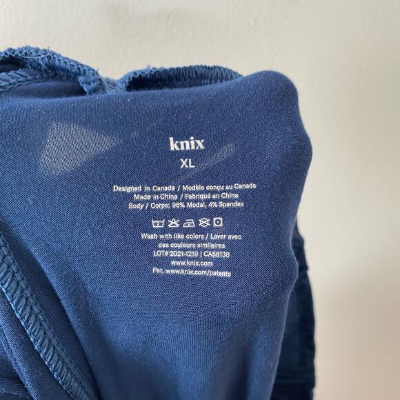 KNIX Blue Modal Straight Leg Sleep Pants - Picture 5 of 8